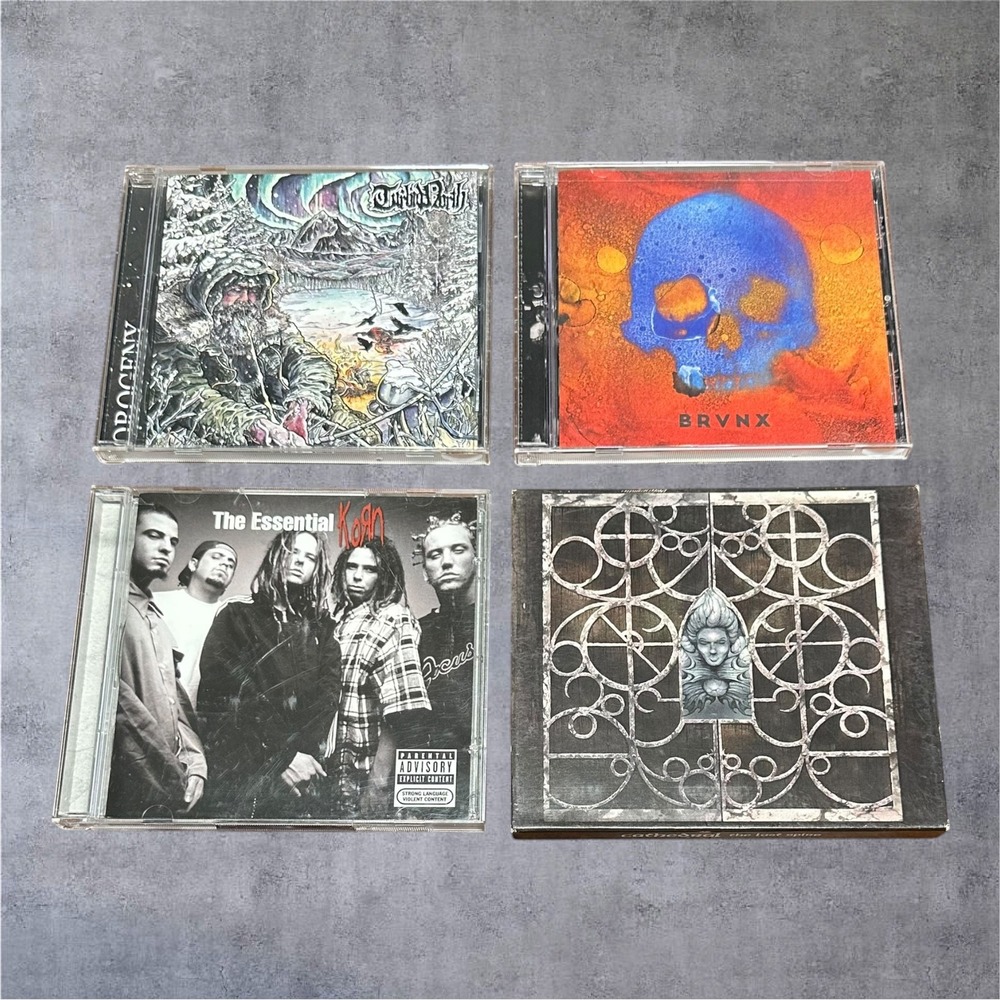 Metal CD Lot Korn Cathedral Turbid North Brvnx 4 Disc Set